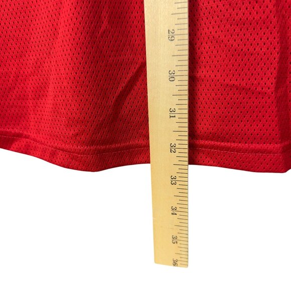 Vintage Russell Athletic Jersey Shirt Men XXL Red Cougars & Prey Mesh Ditek - Picture 8 of 8